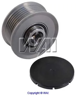 # 2482118 - Pulley, 6-Groove Serpentine Clutch, For Denso Hairpin and Poonsung Alternators