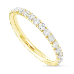 14K Gold 0.95ct Diamond Eternity Band