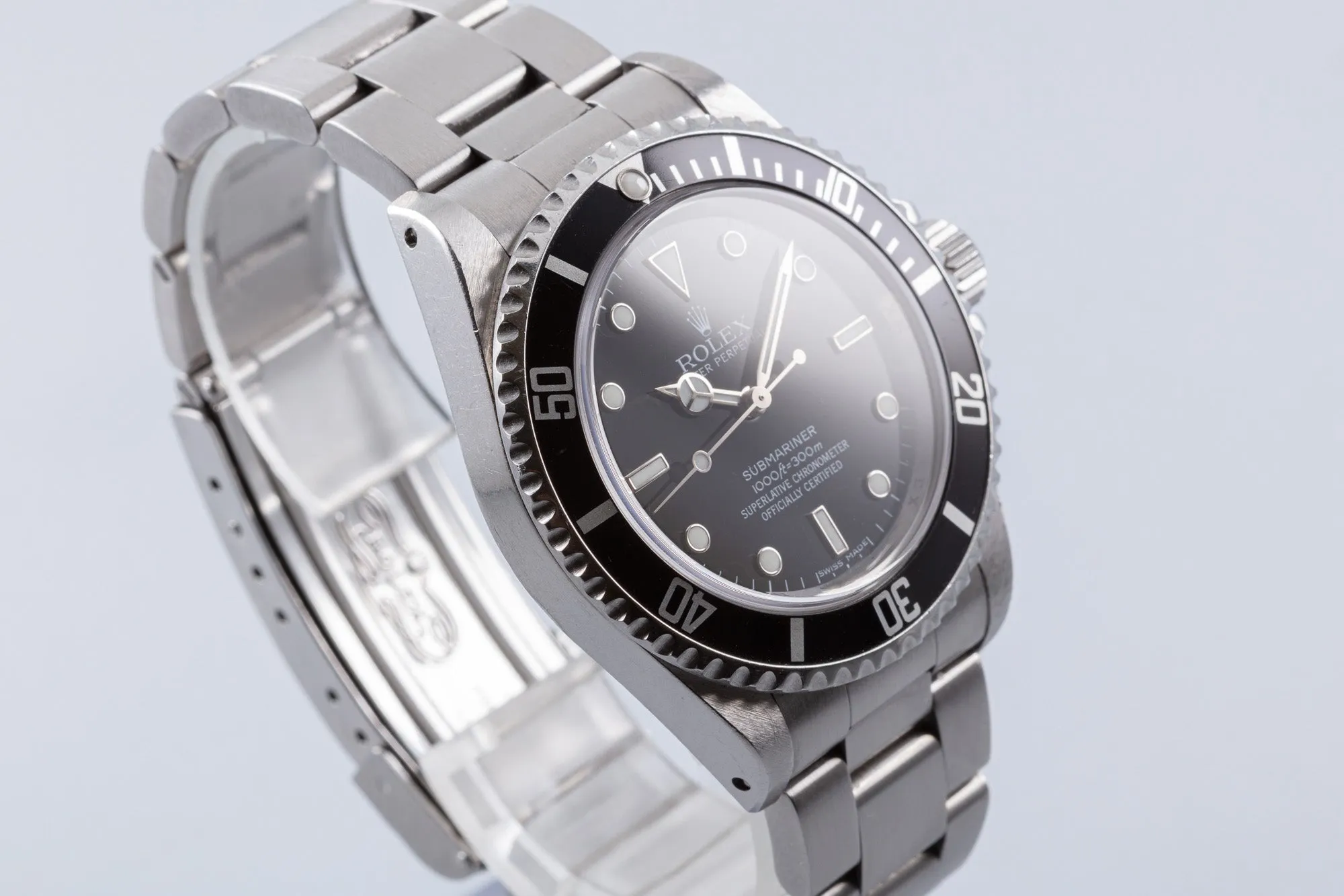 2008 Unpolished Rolex 4 Line Submariner 14060M