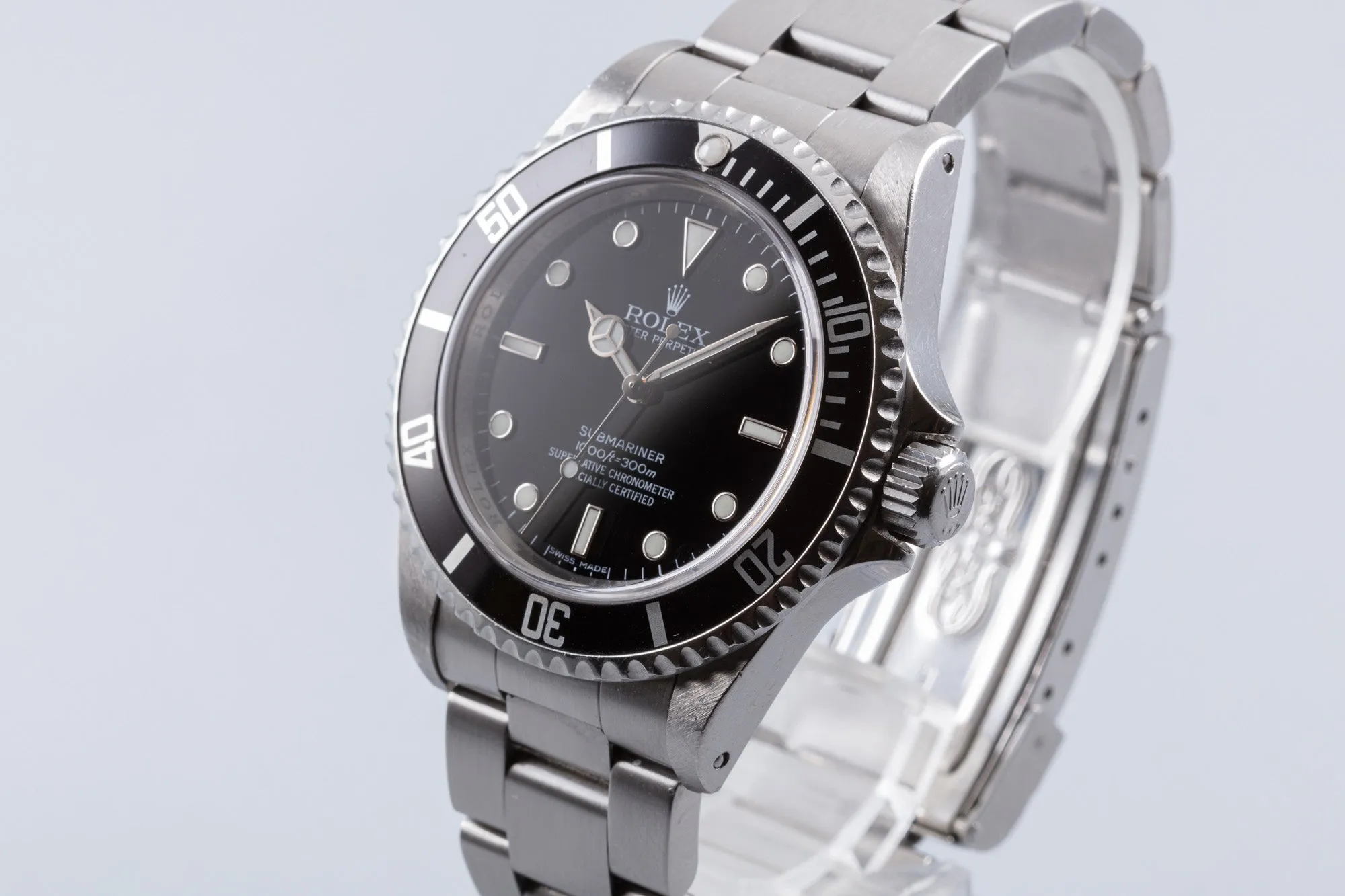 2008 Unpolished Rolex 4 Line Submariner 14060M