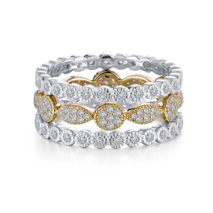 3-Piece Eternity Ring Set