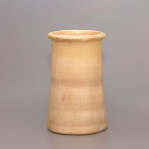 A Sumerian Calcite Cylinder Vessel,  ca. 2100-1600 BCE