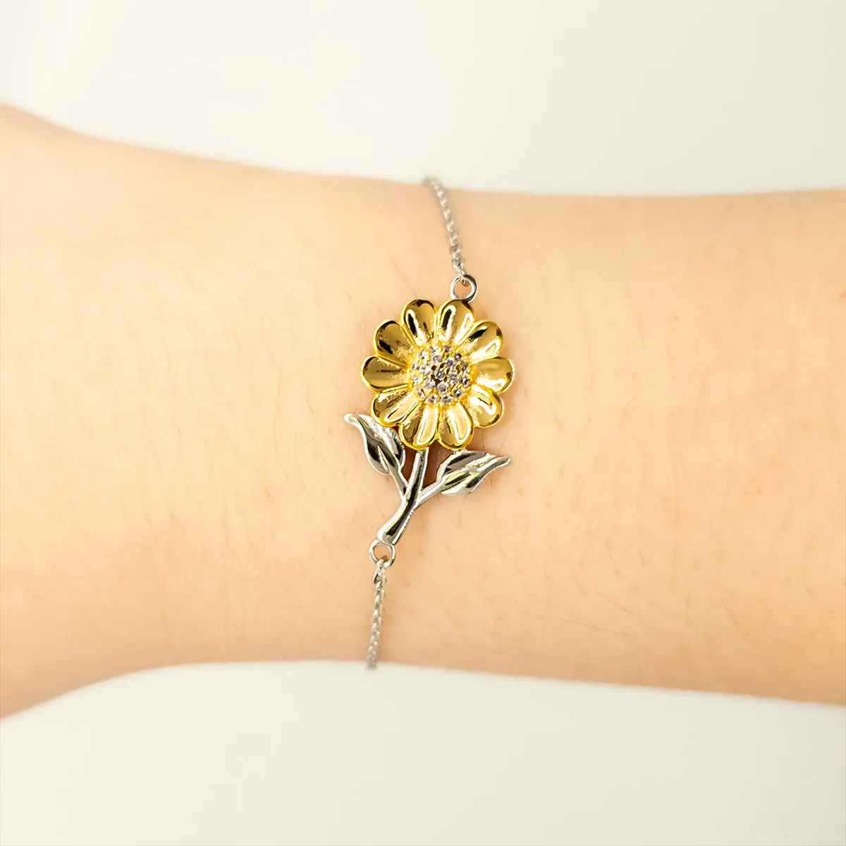 Accountant Gifts. Proud Dad of a freaking Awesome Accountant. Sunflower Bracelet with Card for Accountant. Great Gift for Him. Fathers Day Gift. Unique Dad Jewelry