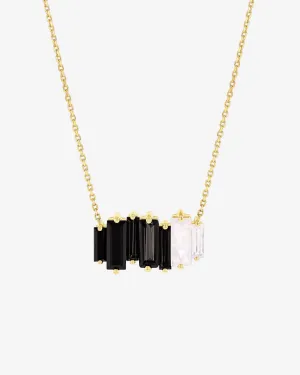 Amalfi Reborn Black Ombre Stacker Pendant