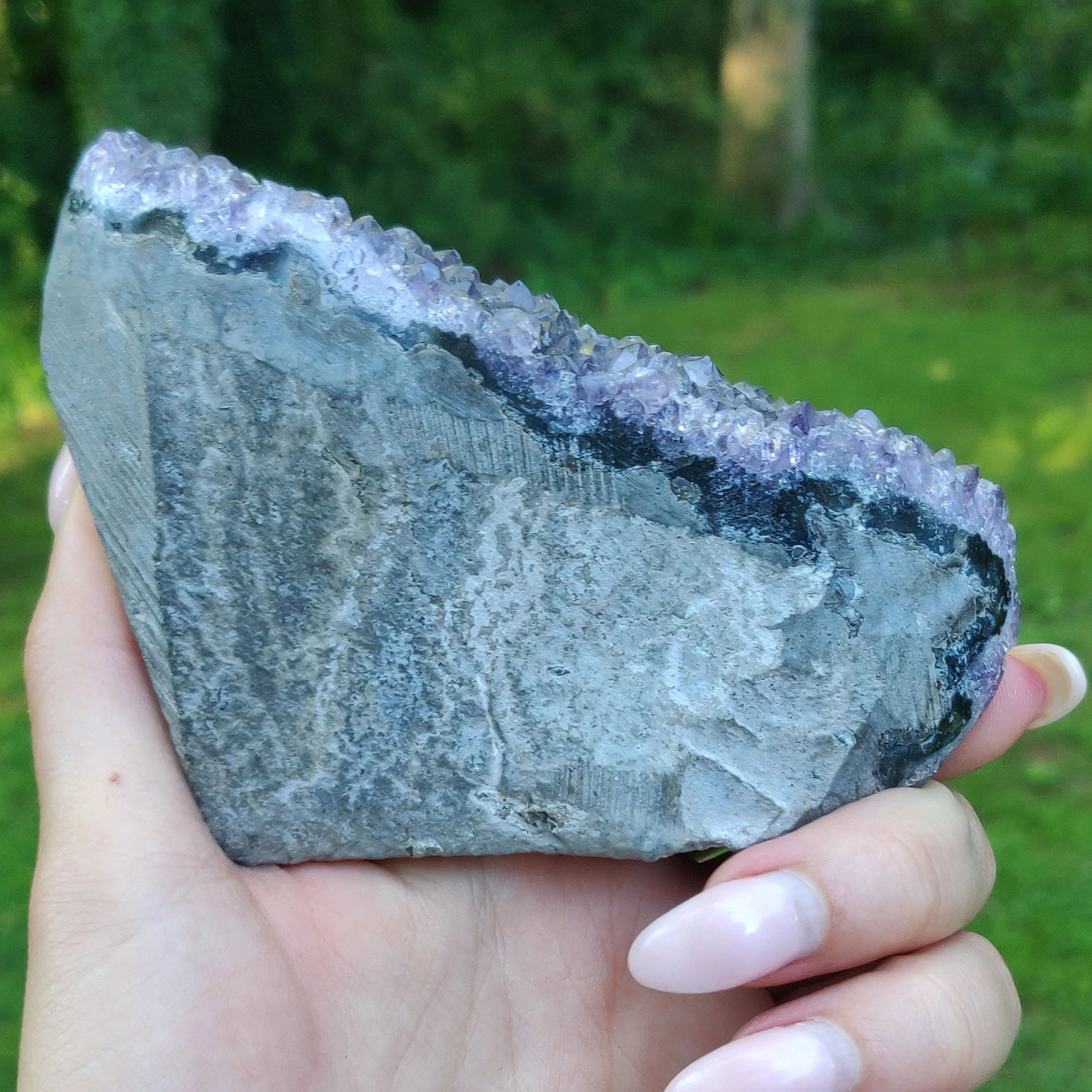 Amethyst Geode Free Form, Polished (#4)