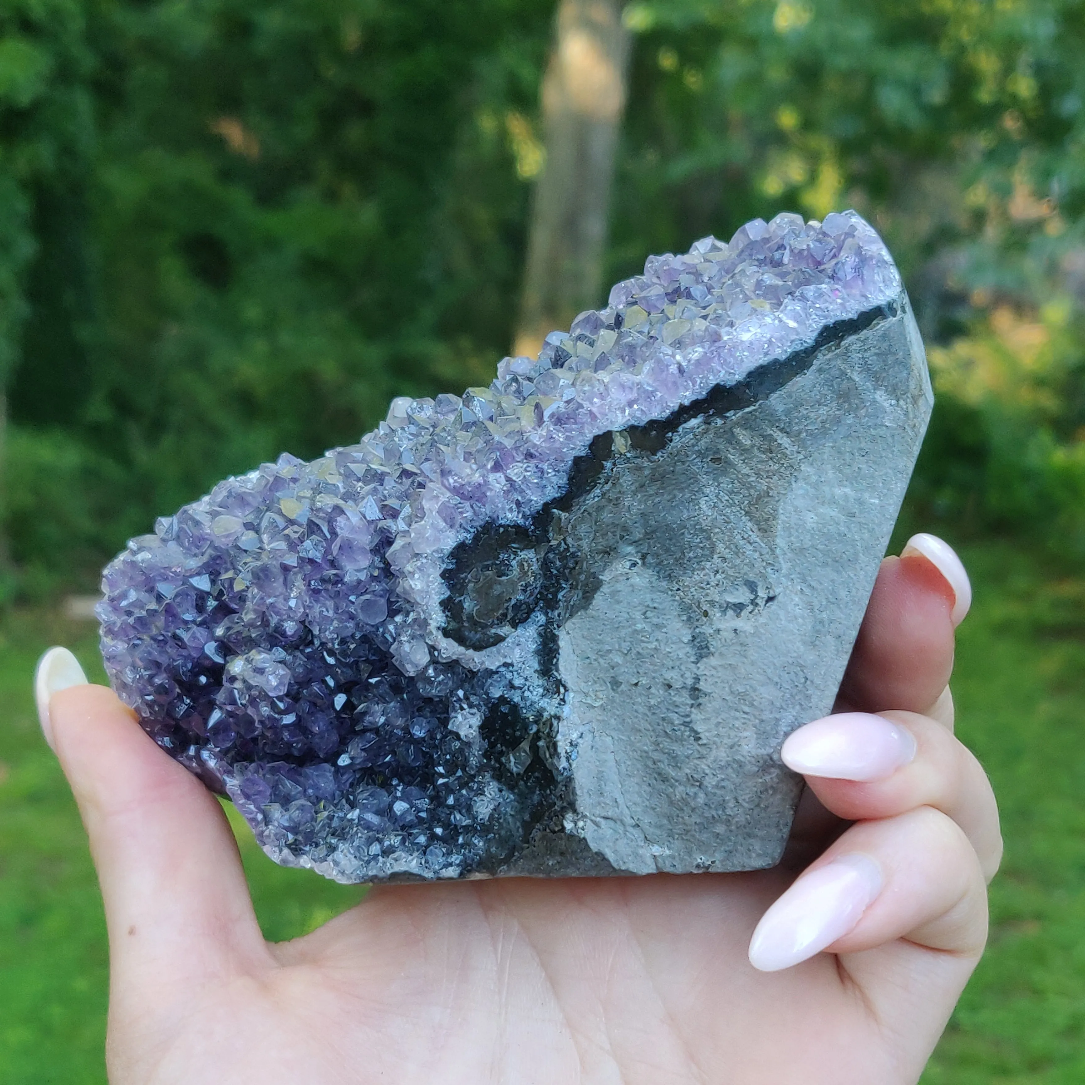 Amethyst Geode Free Form, Polished (#4)