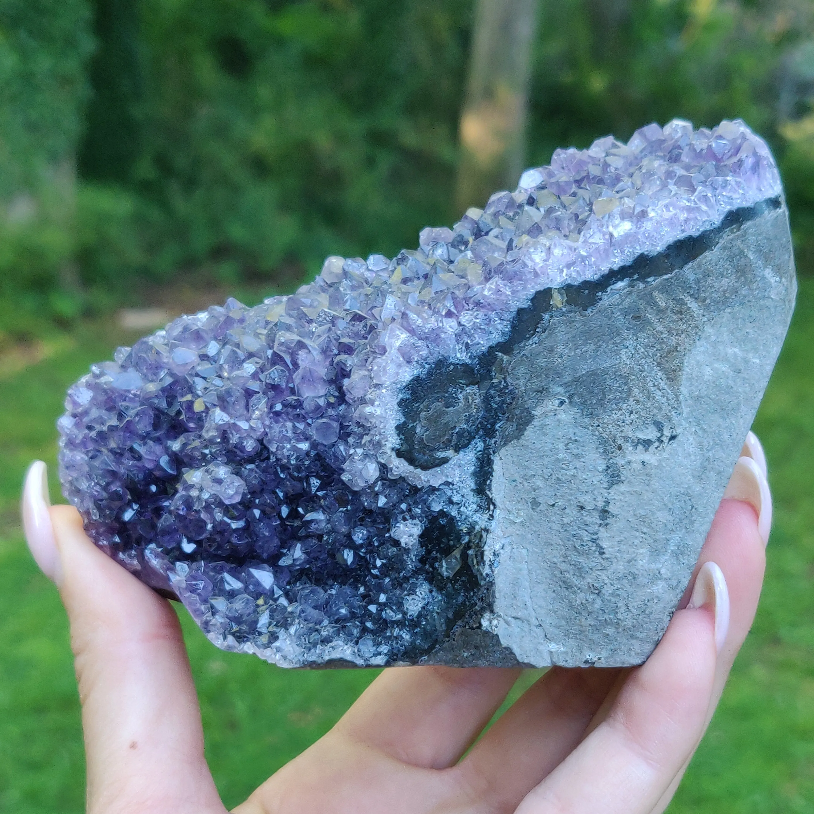 Amethyst Geode Free Form, Polished (#4)