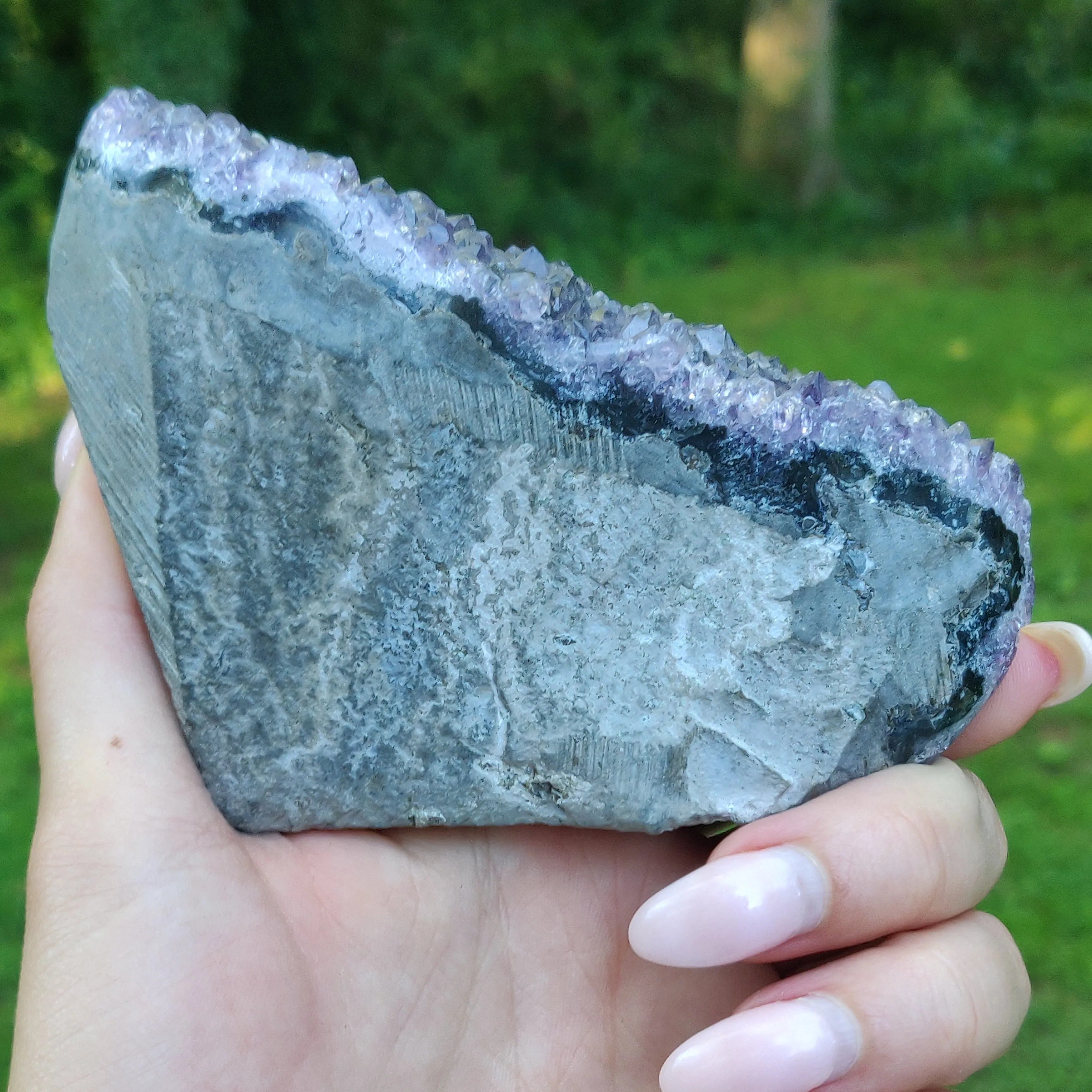 Amethyst Geode Free Form, Polished (#4)