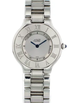 Cartier Must de 21 1330 Ladies Watch