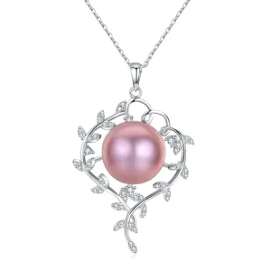 Chaplet Pink Pearl Necklace