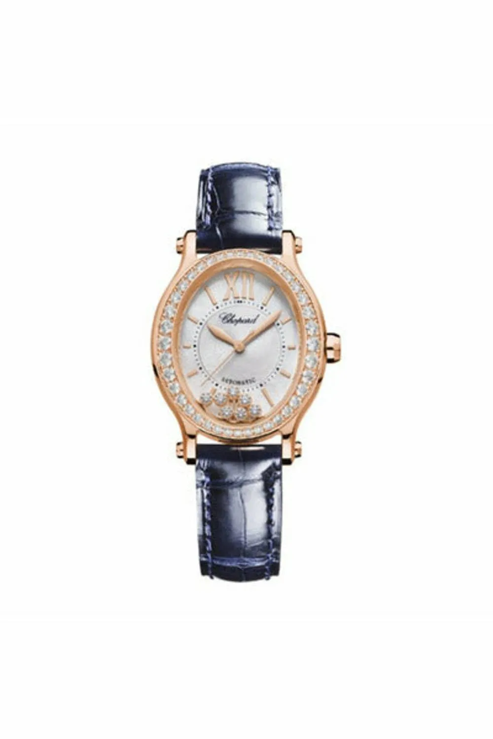 chopard happy sport oval automatic ladies watch ref. 275362-5002