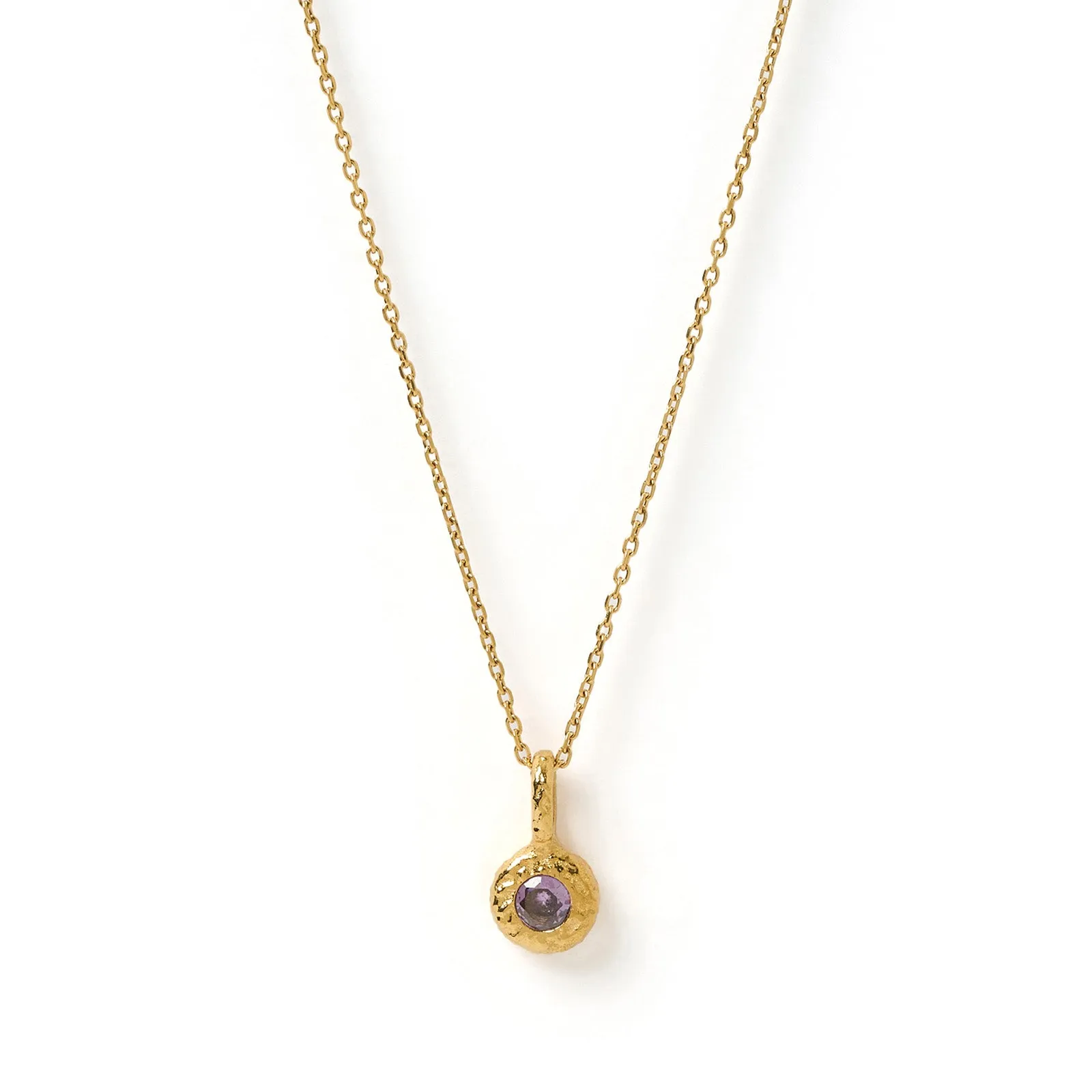 Crushed Birthstone Necklace