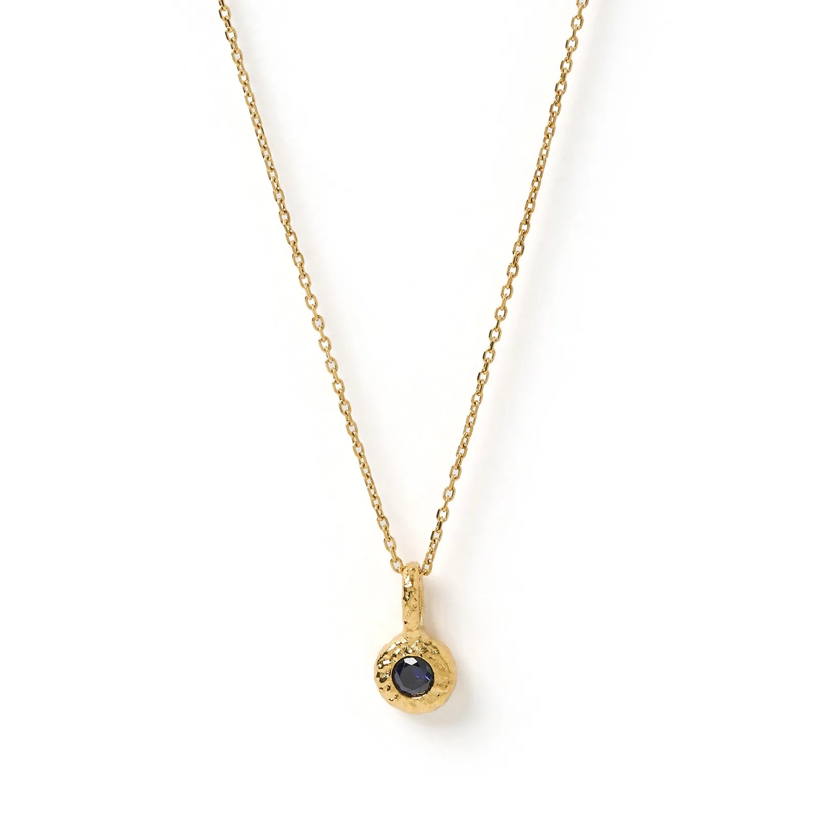 Crushed Birthstone Necklace