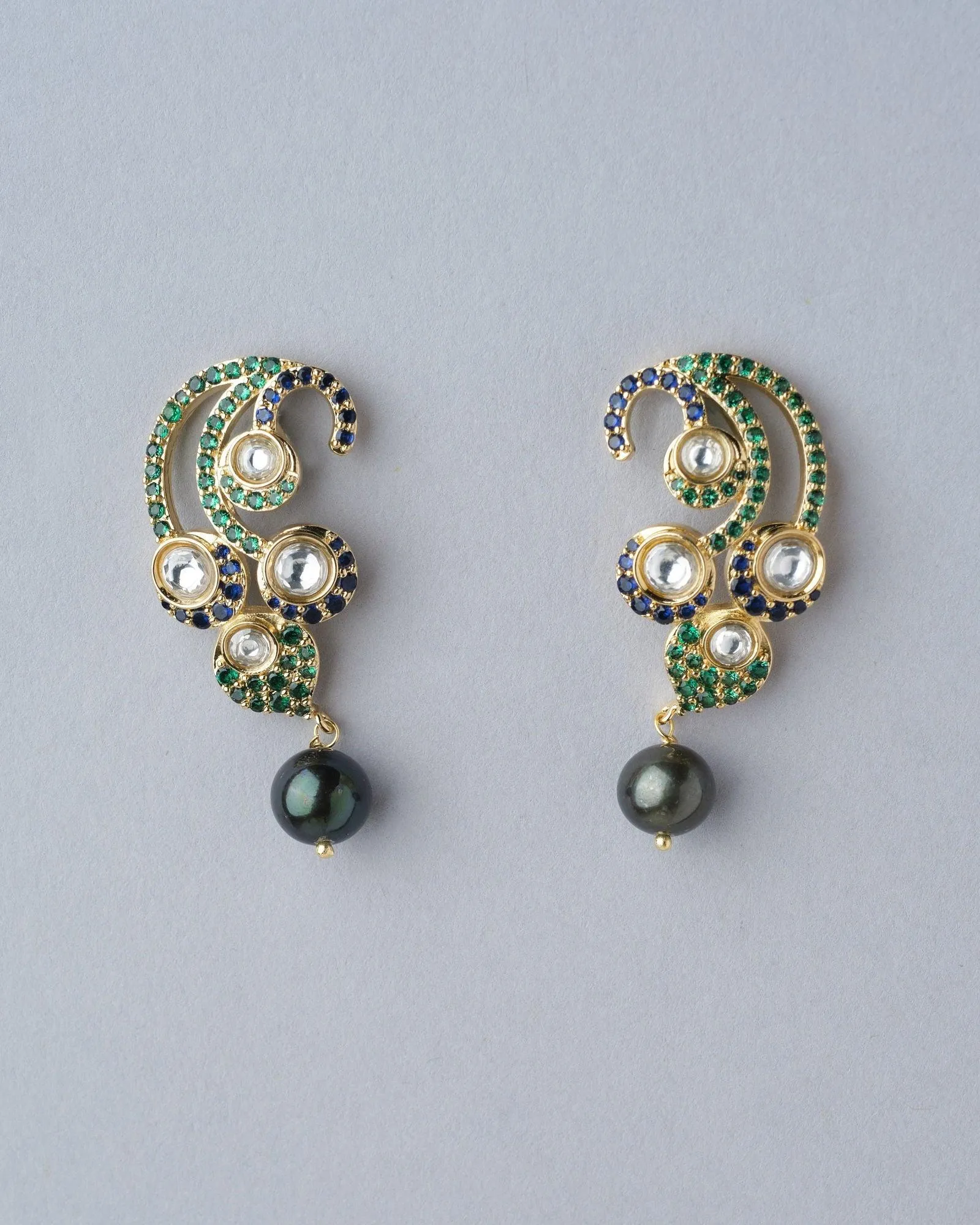 Ecstatic Foliole Drop Earrings