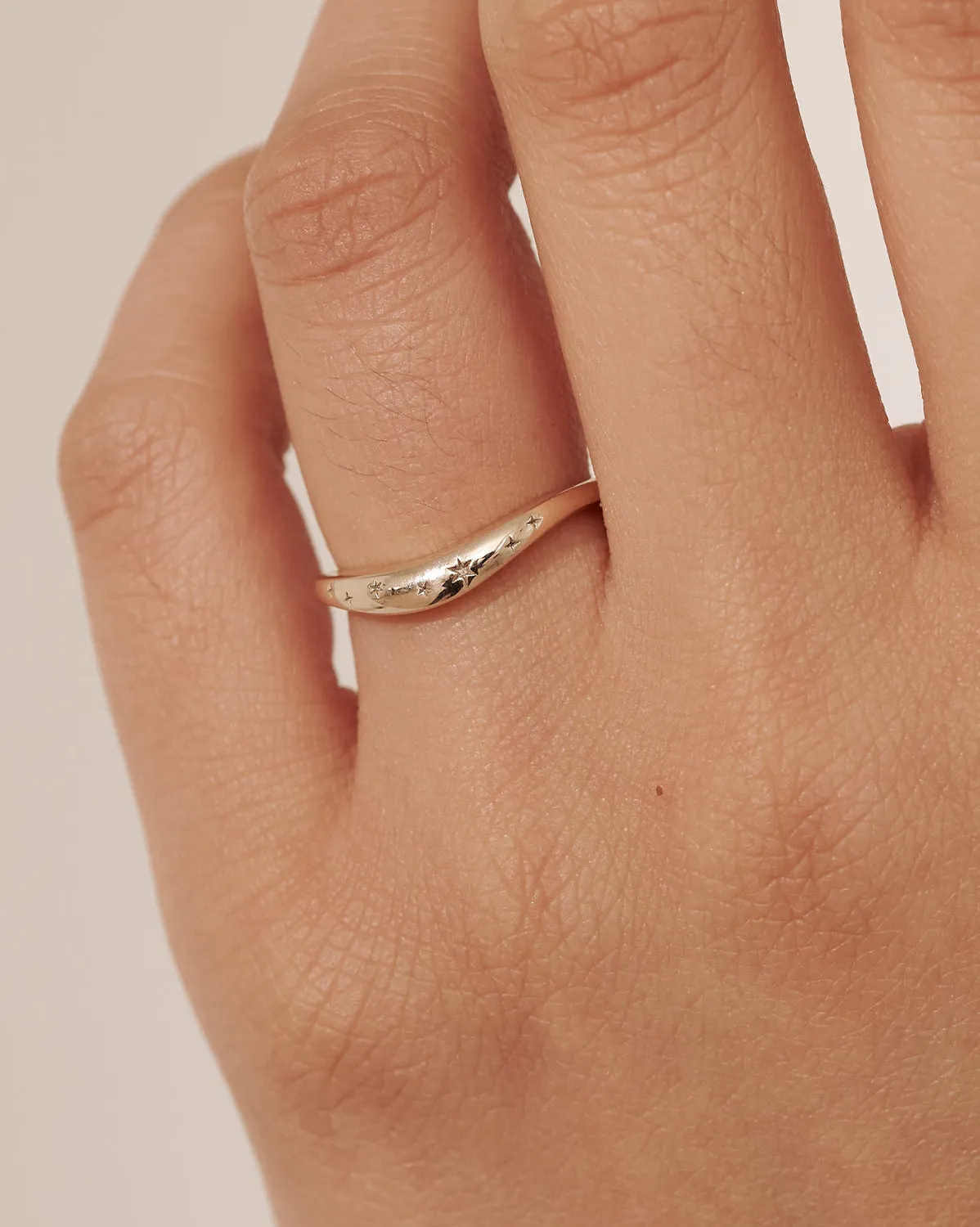 Evangeline Curved Ring