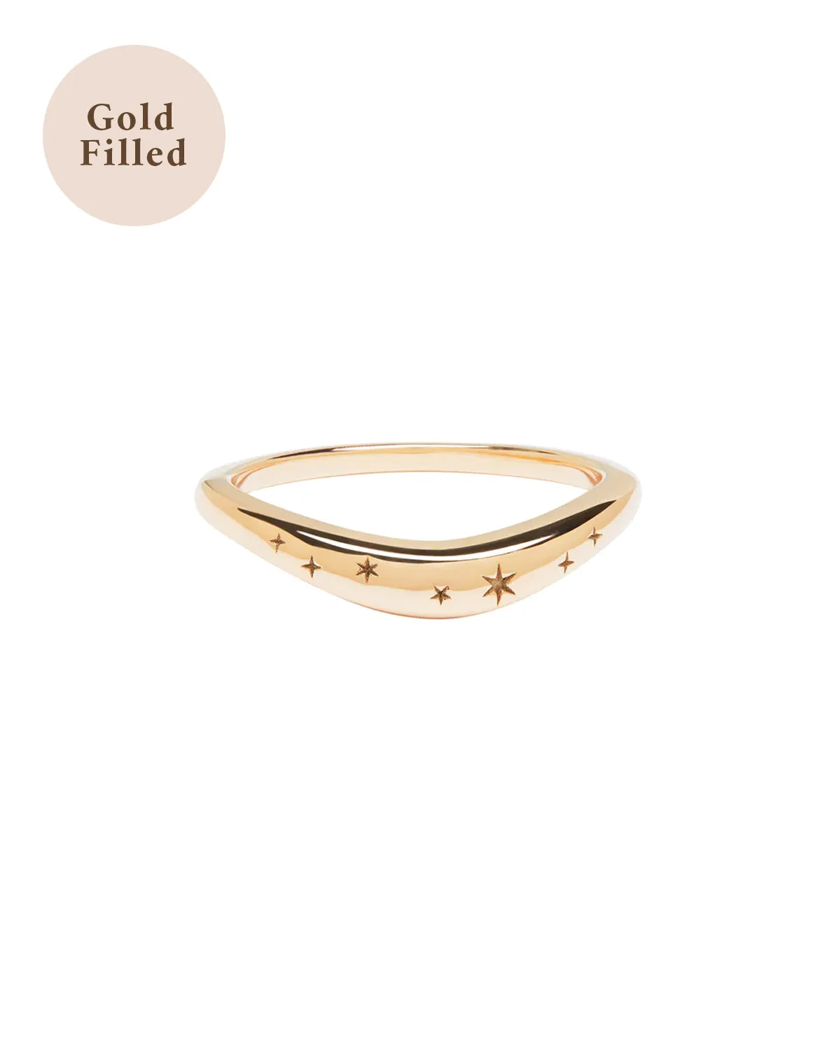 Evangeline Curved Ring