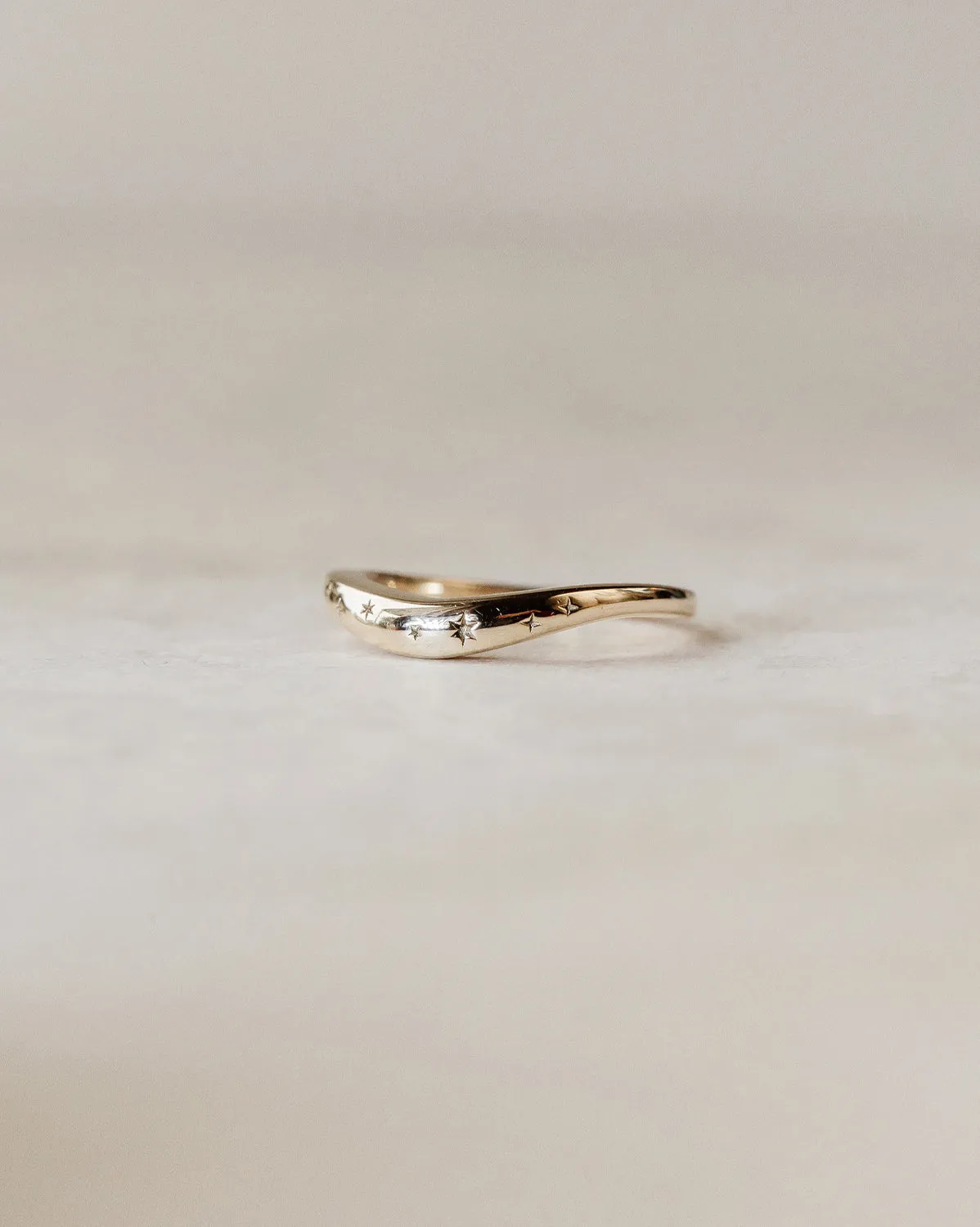 Evangeline Curved Ring