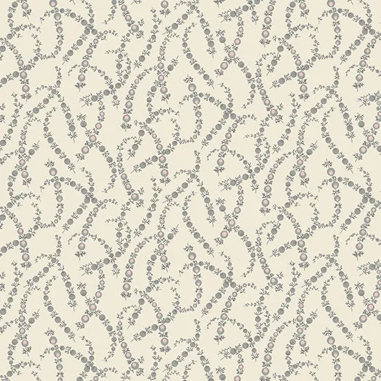 Fabric PARCHMENT JUNIPER from Moonstone Collection by Edyta Sitar for Andover, A-9171-C