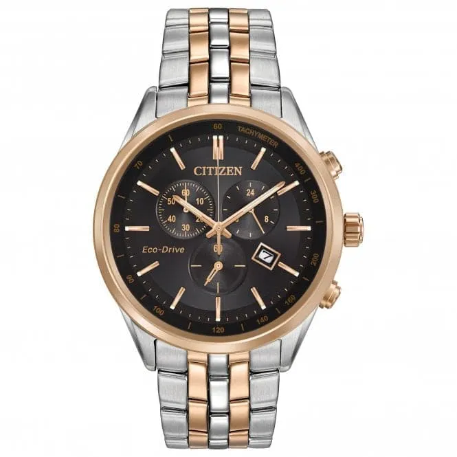 Gents Eco-Drive Chronograph WR100 Watch AT2146-59E