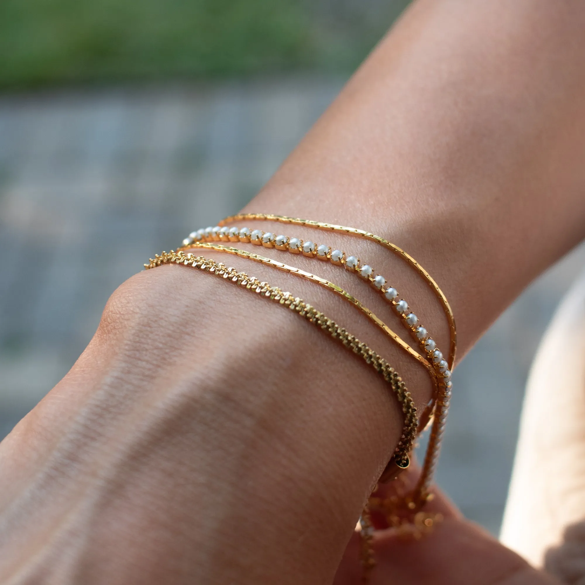 Gold Plated Brit Bracelet