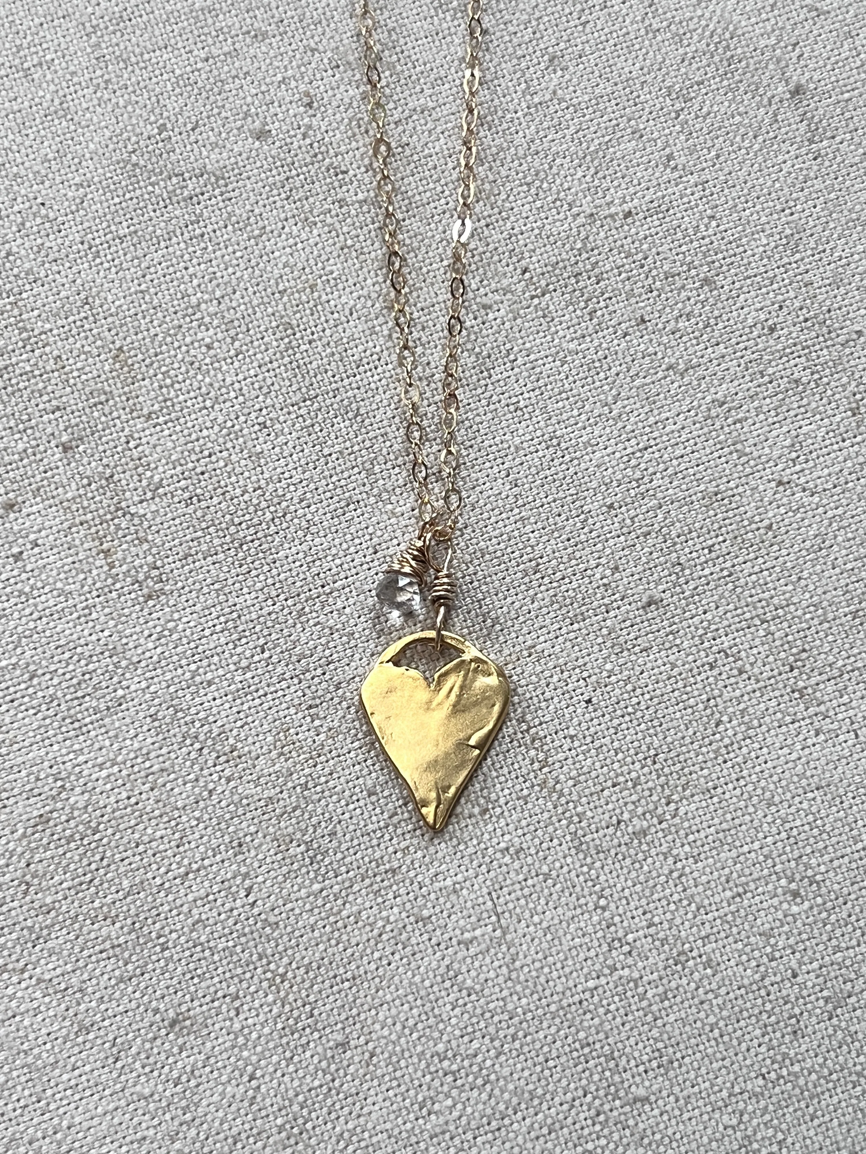 Golden Heart Necklace