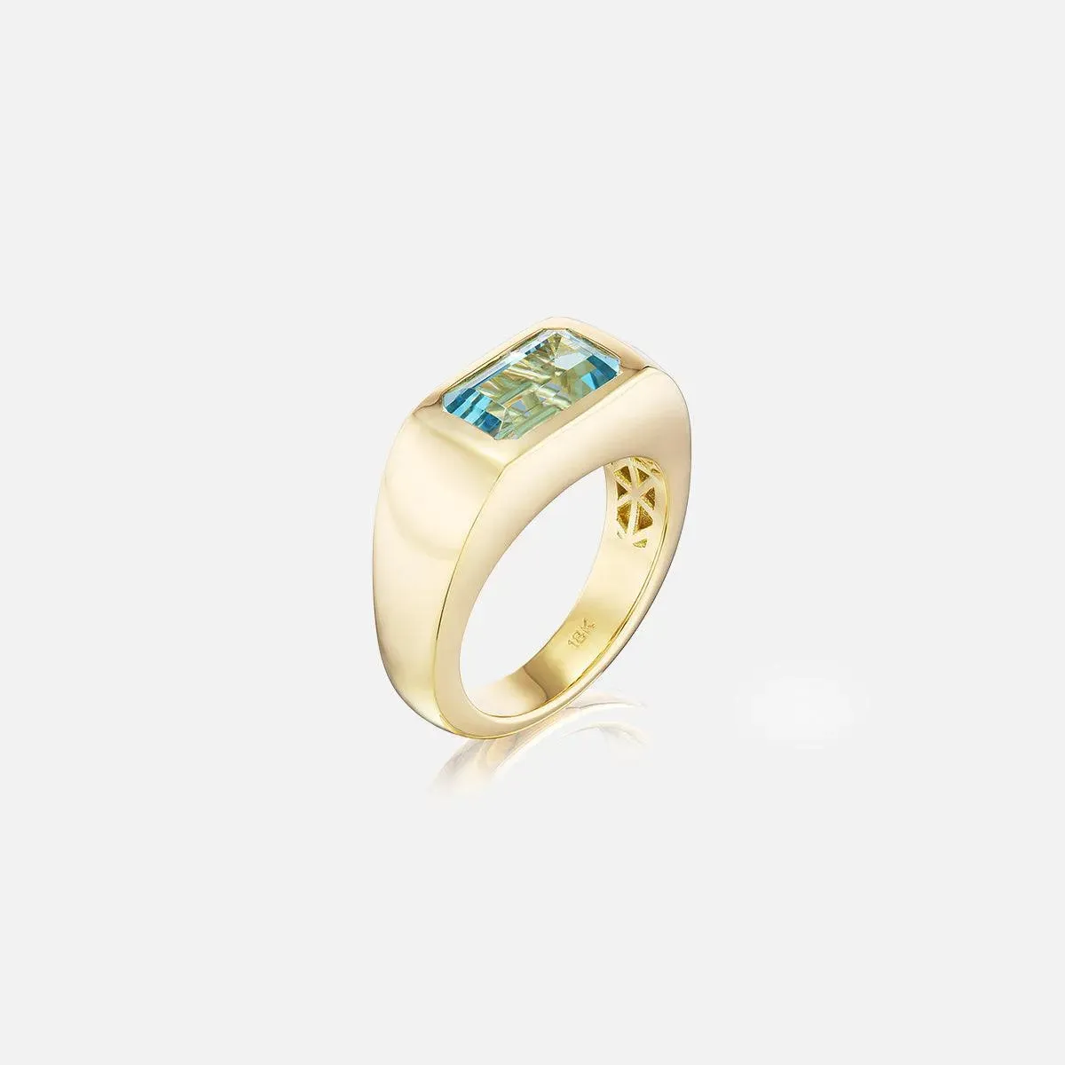 Gypset Ring, Aquamarine