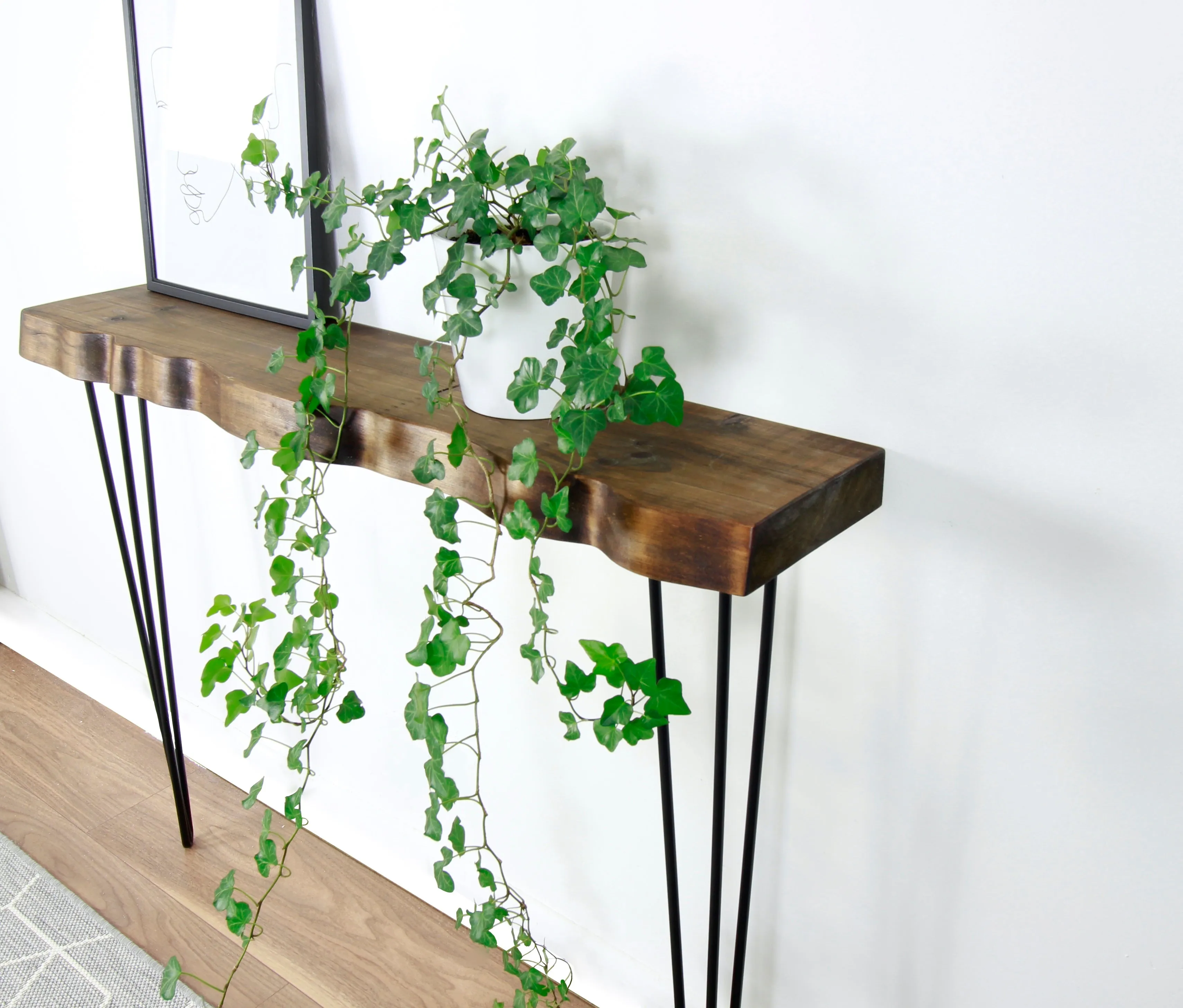 Hallway Console Table, Sideboard Table made with Solid Wood