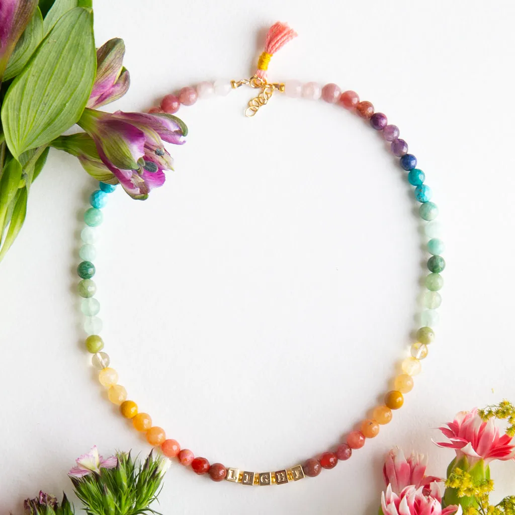 Harmonious   Balanced Light Prayer Choker