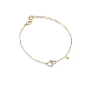 Heart Cubic Zirconia Bracelet