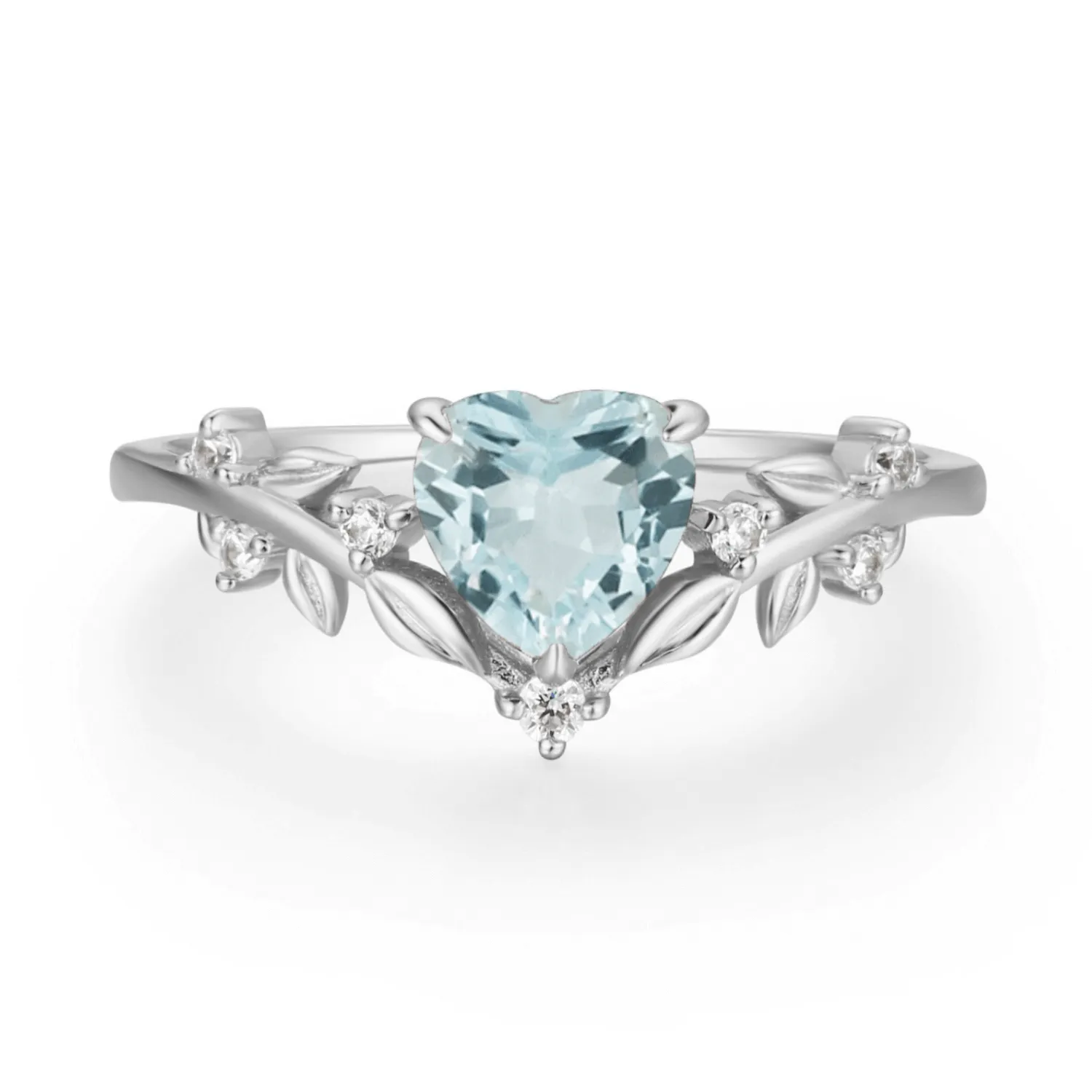 Heart’s Desire Aquamarine Ring©