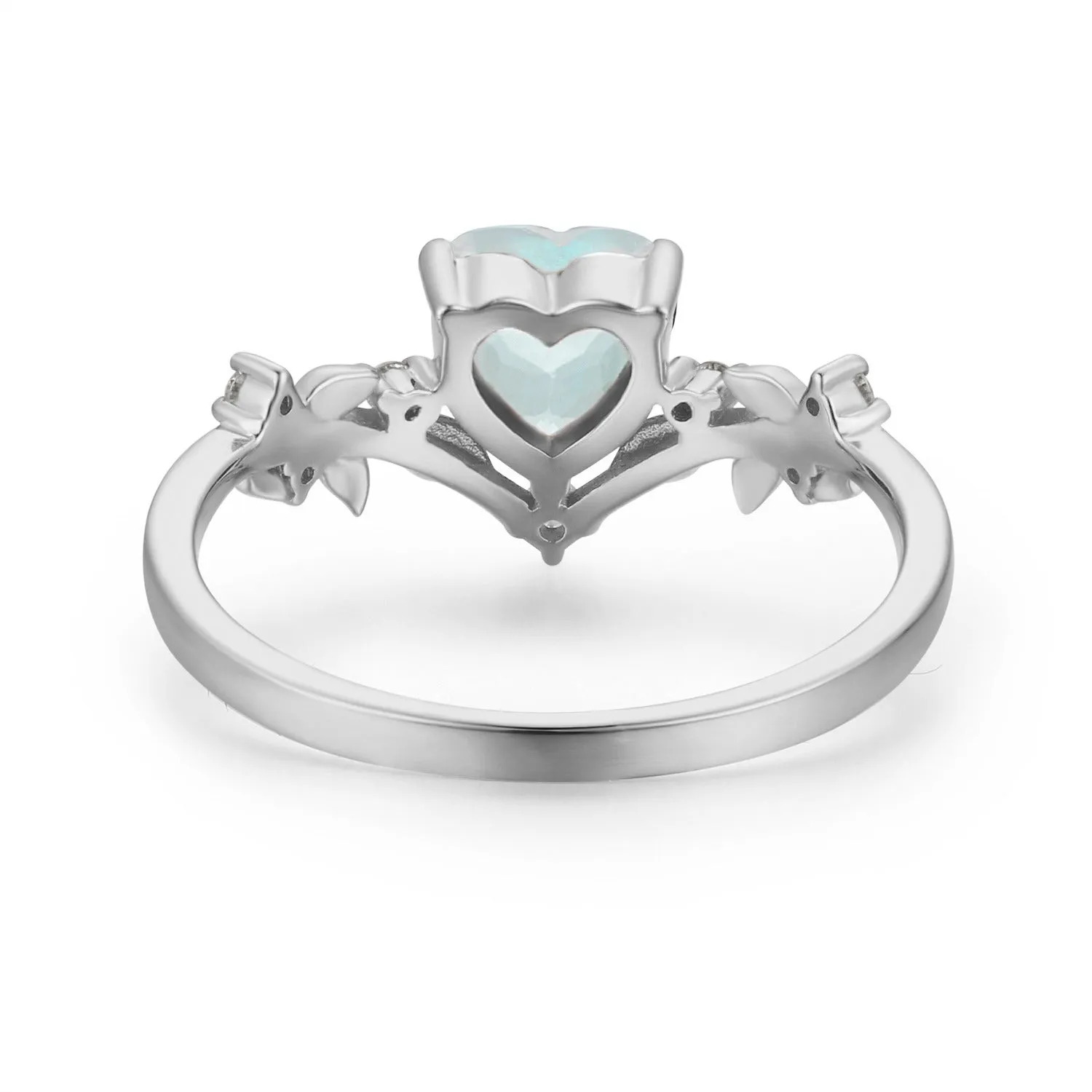 Heart’s Desire Aquamarine Ring©