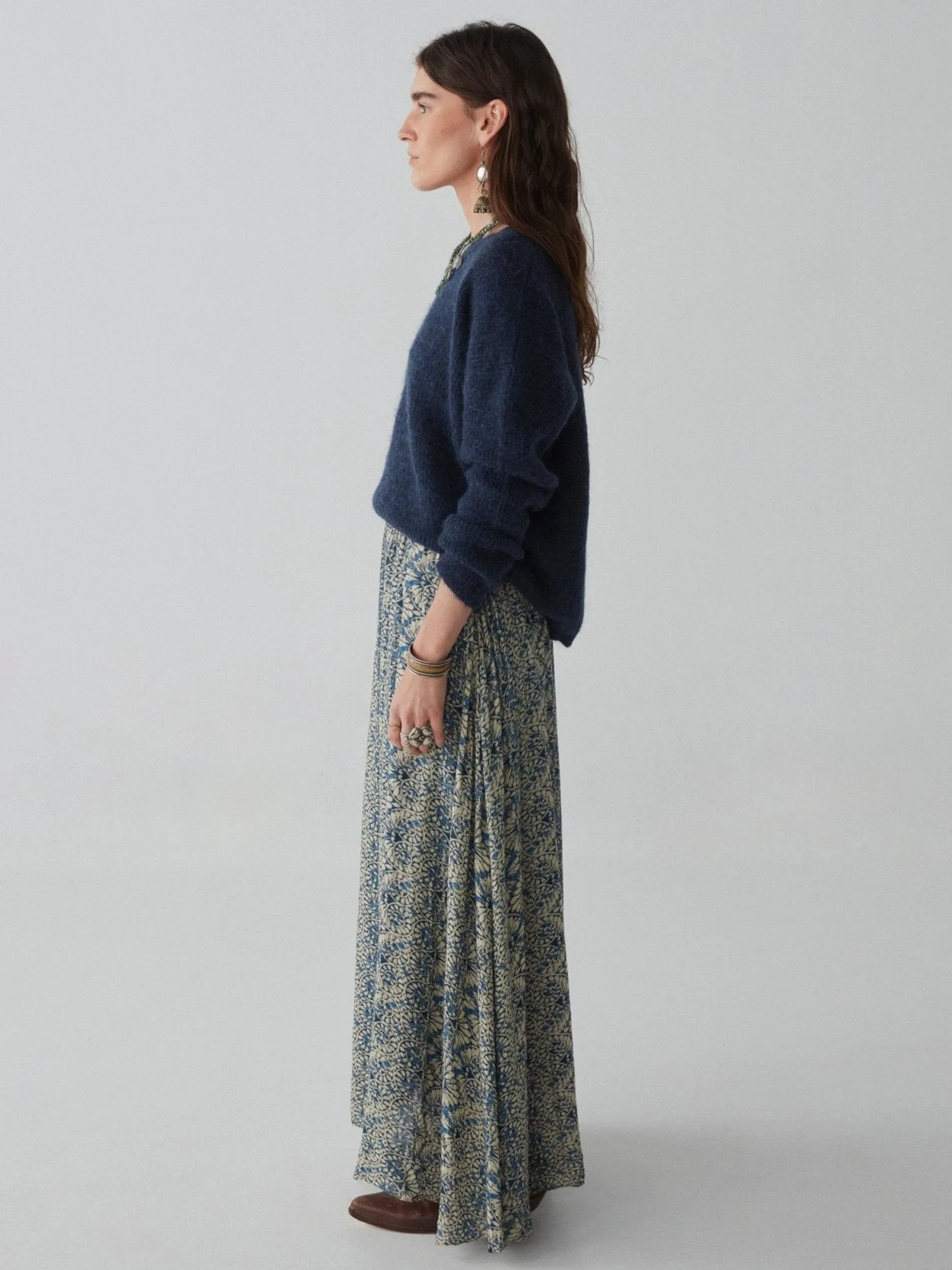 Ines Skirt - Lapis Lazuli