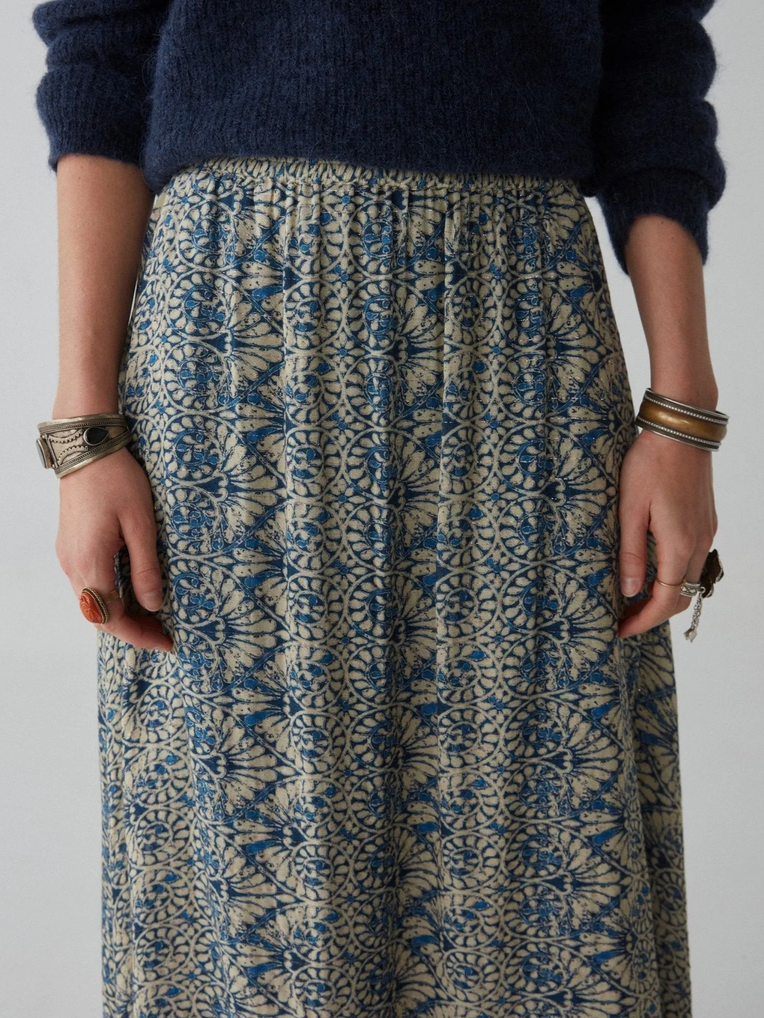 Ines Skirt - Lapis Lazuli