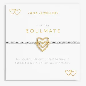 Joma Jewellery Silver A Little 'Soulmate' Bracelet