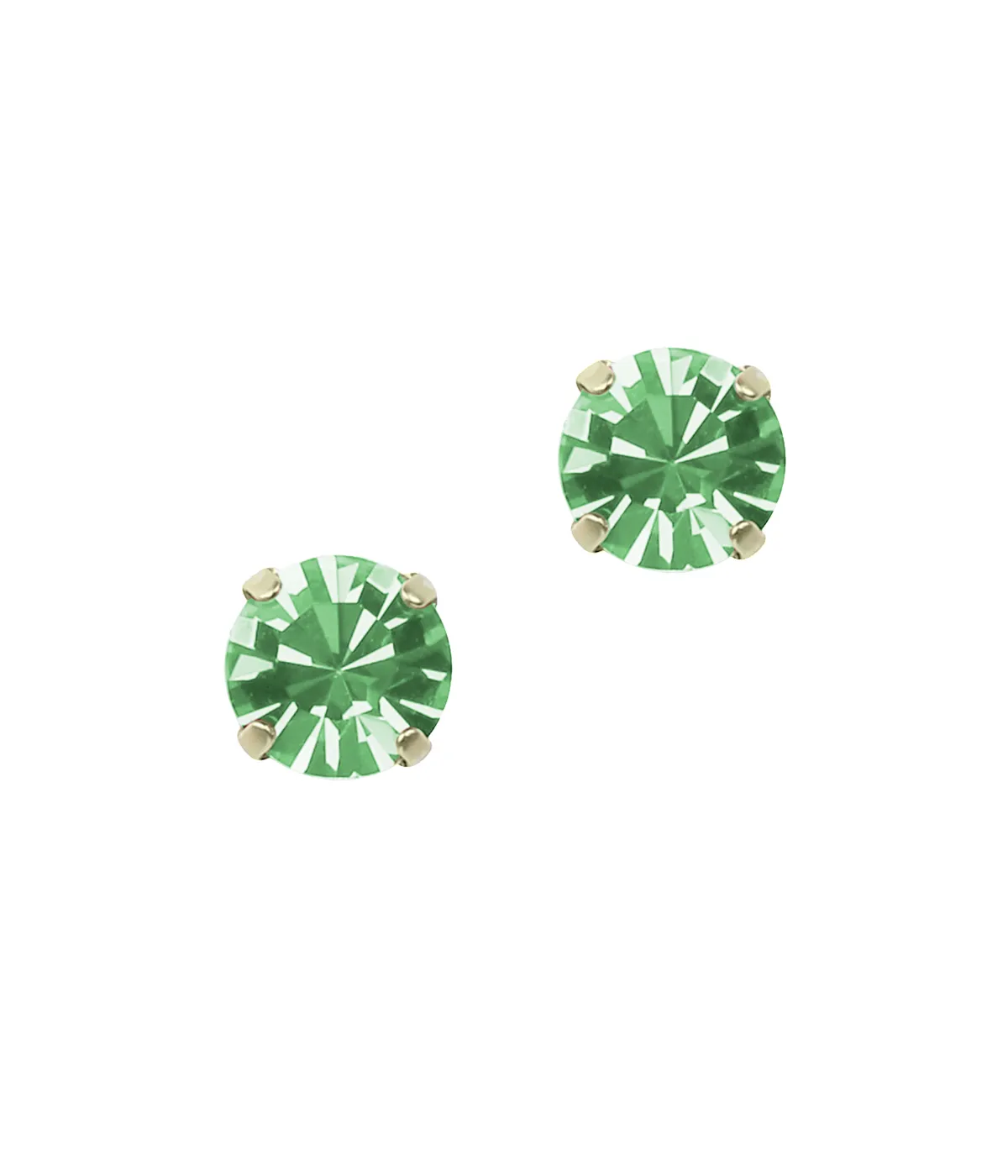 Kaylee Studs in Peridot