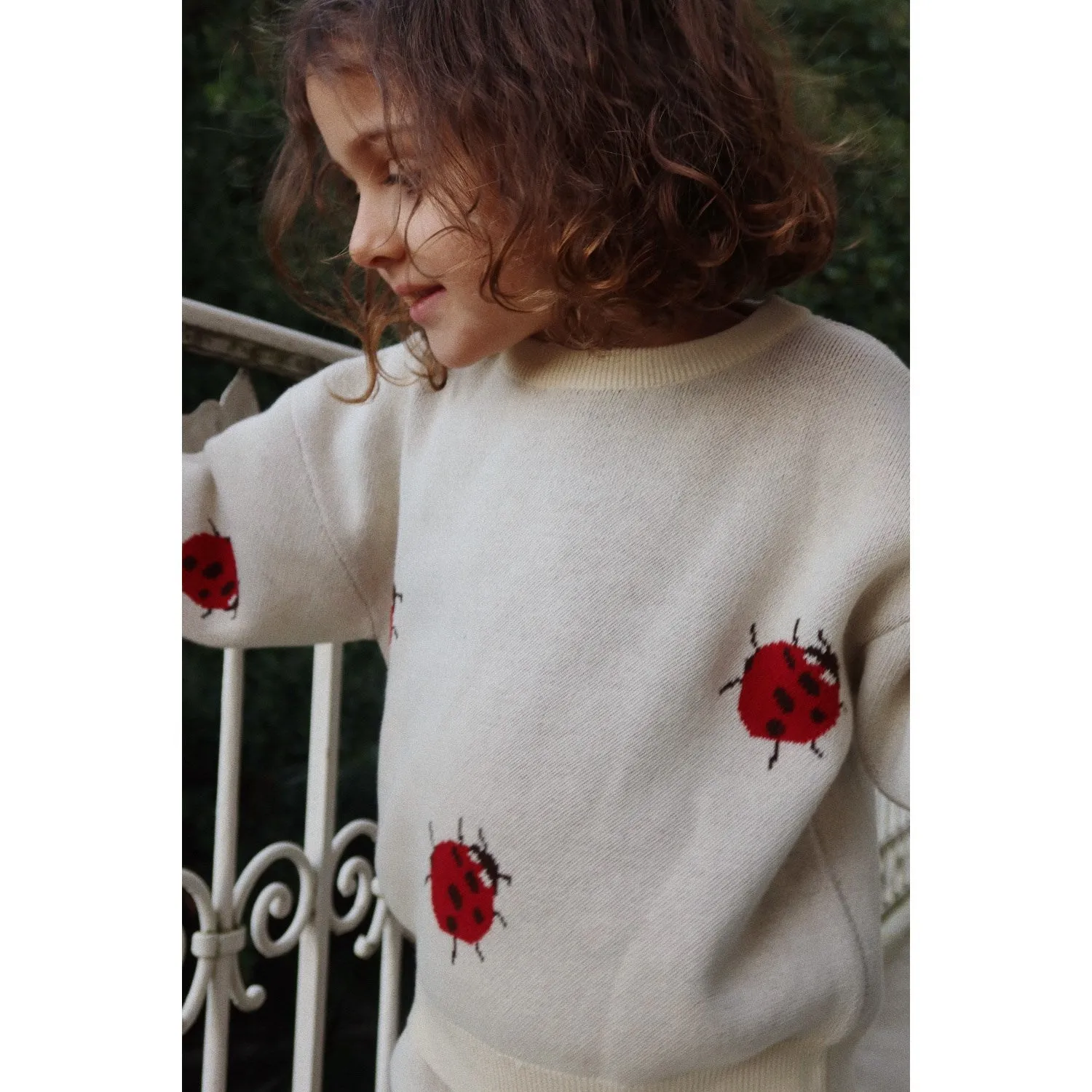 Konges Sløjd Ladybug Lapis Knit Blouse