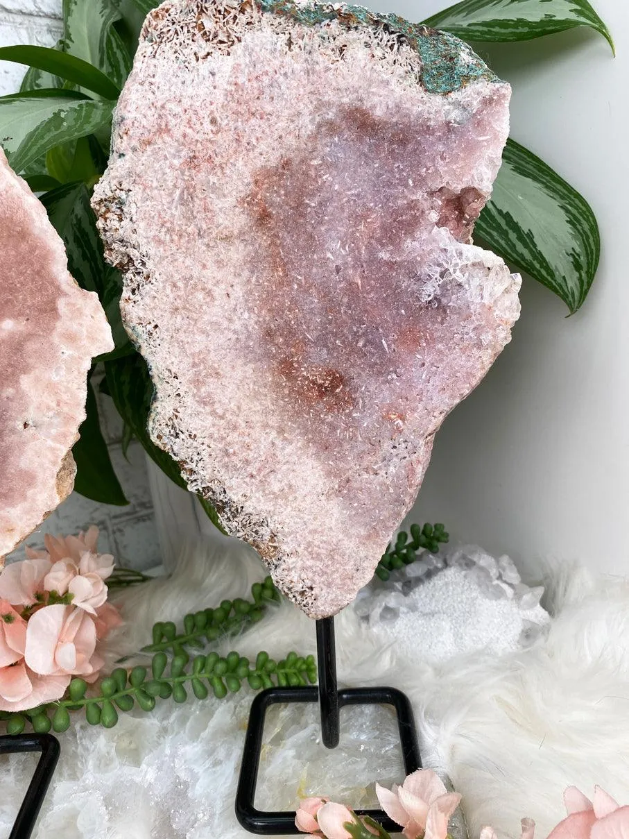 Large Pink Amethyst Displays