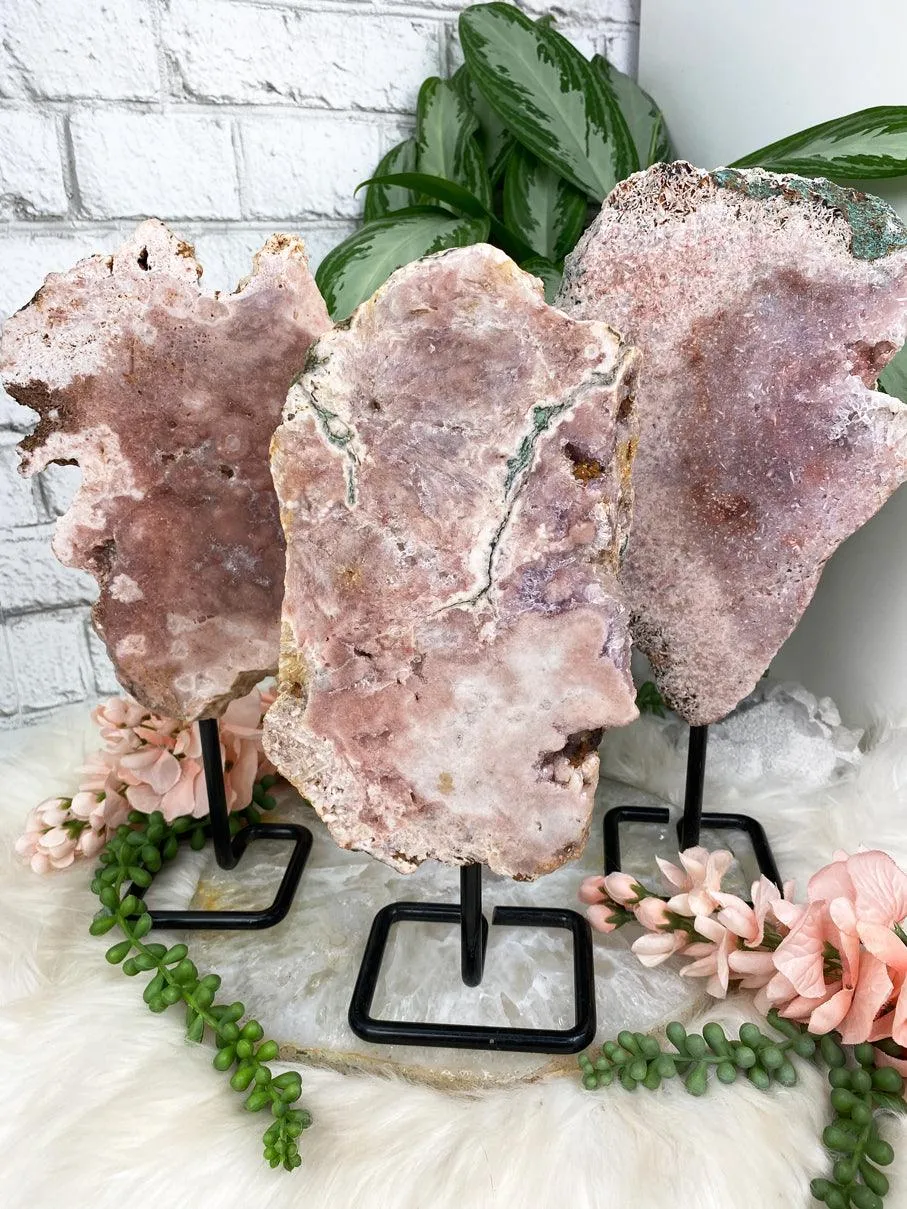 Large Pink Amethyst Displays