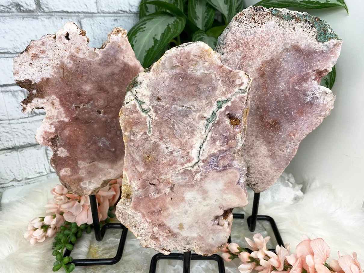 Large Pink Amethyst Displays