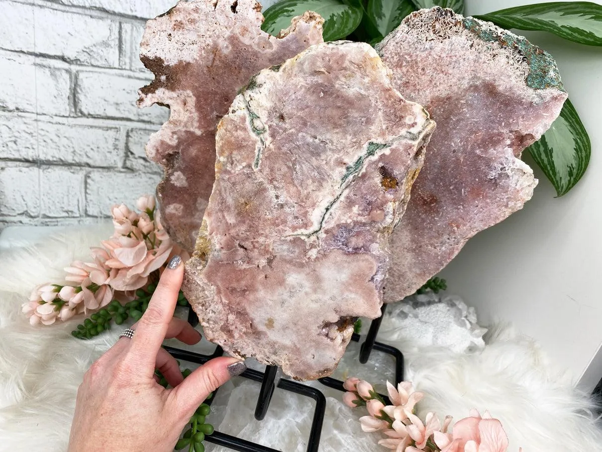 Large Pink Amethyst Displays