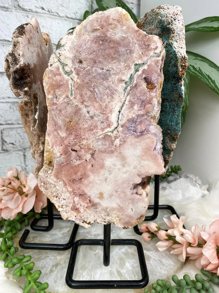 Large Pink Amethyst Displays