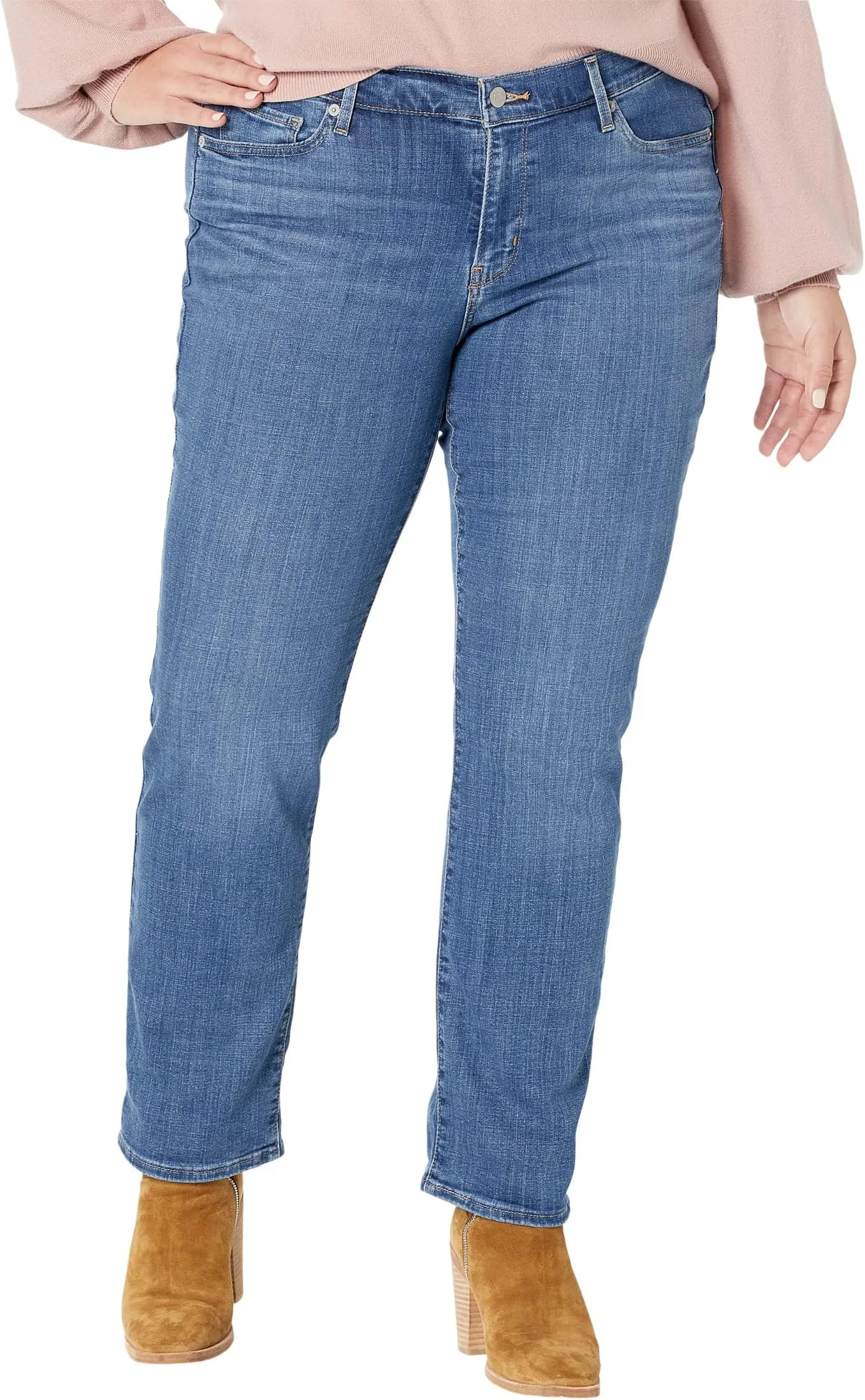 Levi's 414 Classic Straight Jeans in Lapis Speed