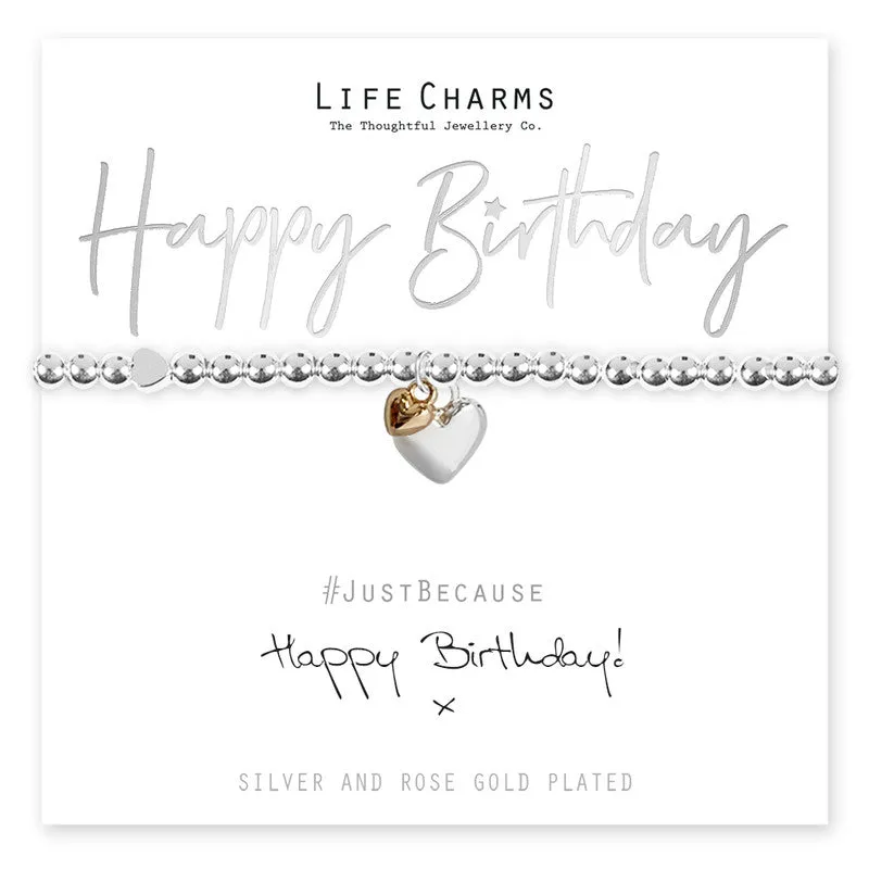 Life Charms - Happy Birthday Bracelet