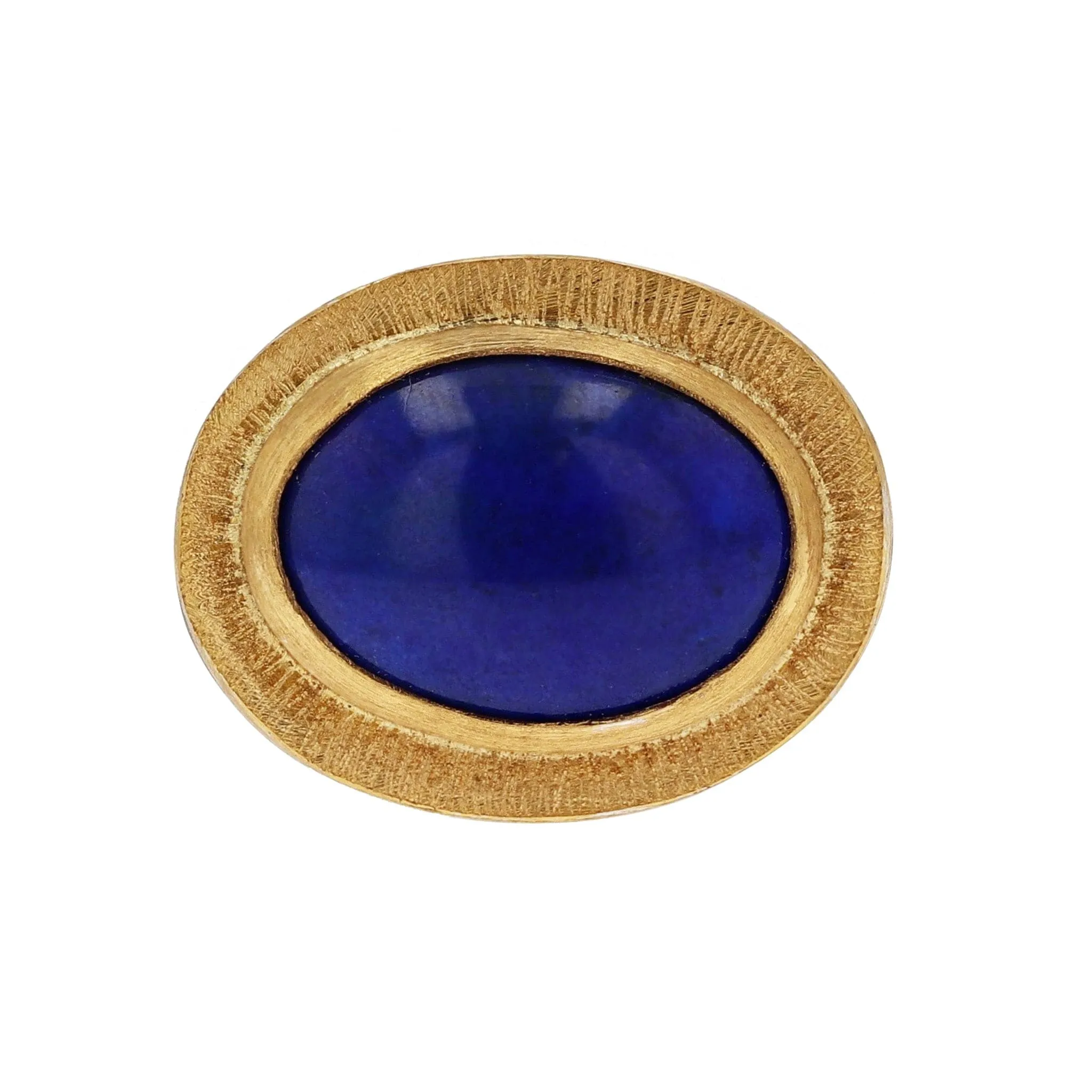 Lika Behar Sterling Silver & Yellow Gold Lapis Lazuli Ring by Lika Behar