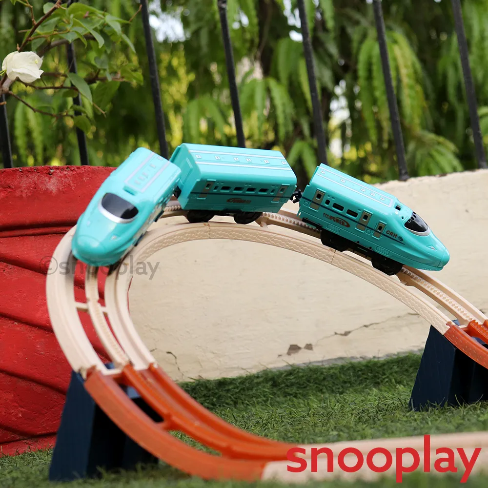 Luxury Track City Playset | 50 Pieces