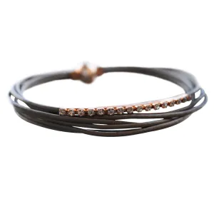 Magnetic Bracelet Crystal Row