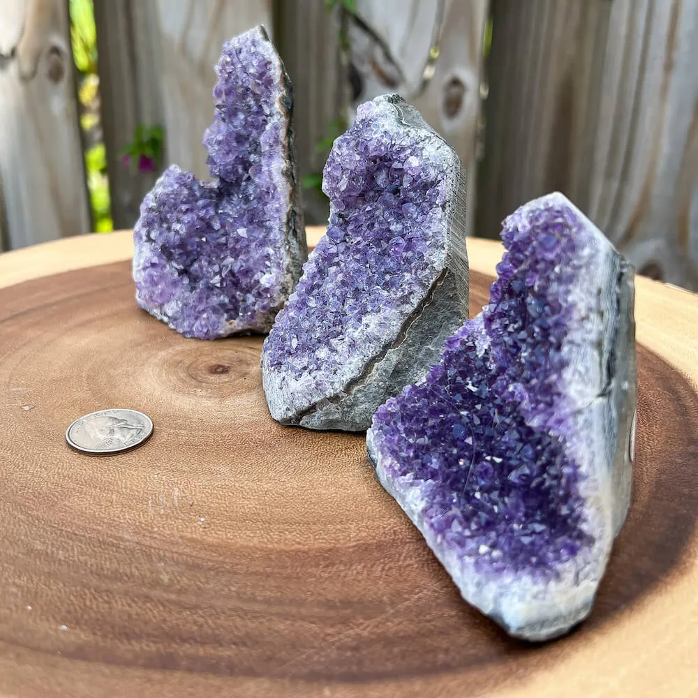 Medium Free Standing Amethyst Clusters