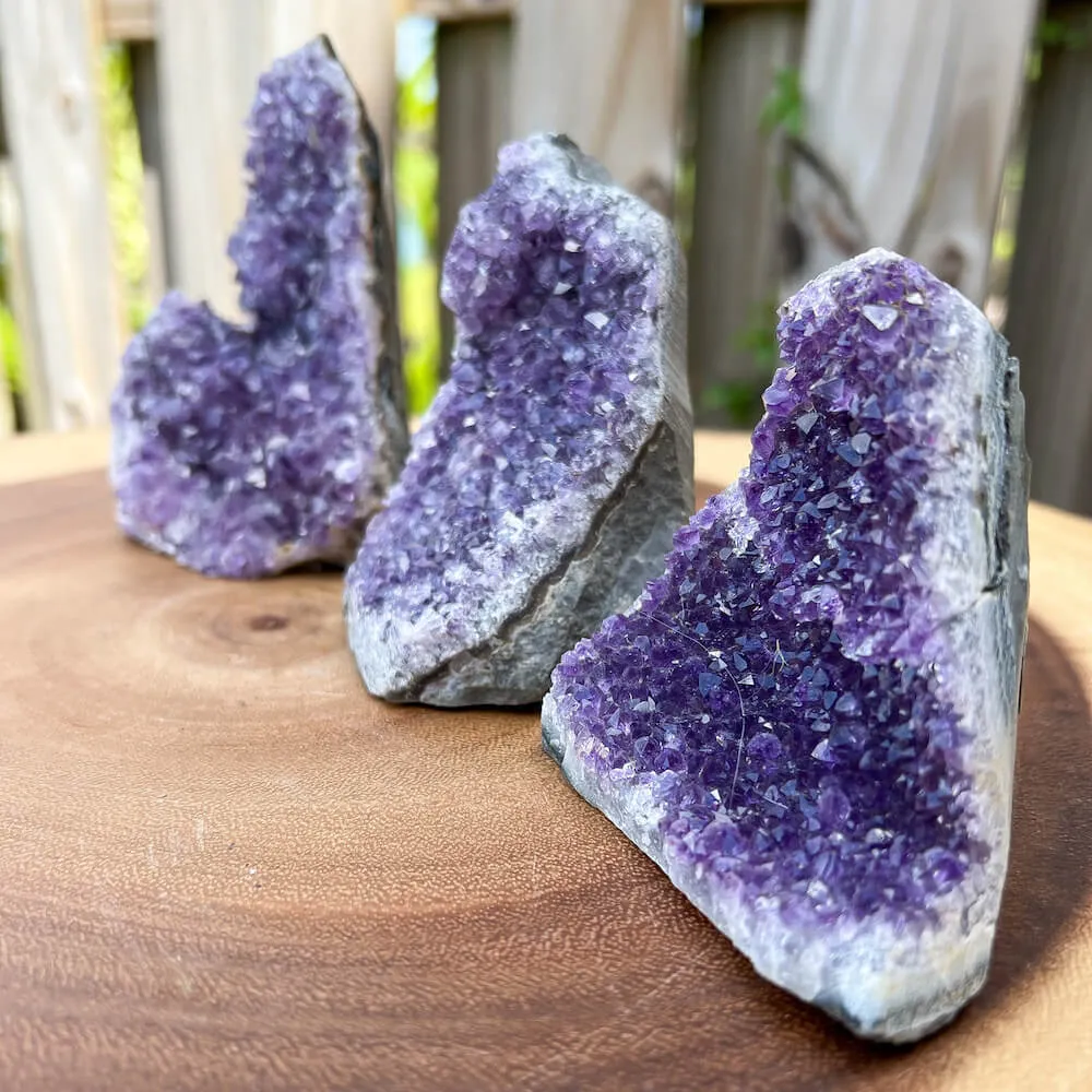 Medium Free Standing Amethyst Clusters