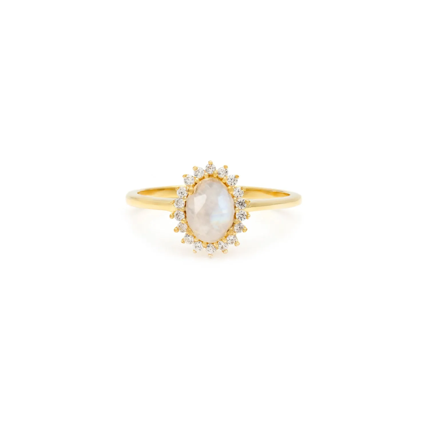 Mini Antiquity Ring | Moonstone