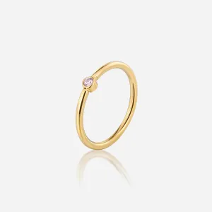 Mini Stacking Birthstone Ring